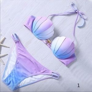 NWT Mermaid Bikini top